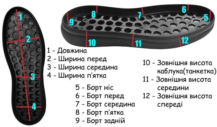 AC-Step Подошва с резинового материала для женской обуви Меган-2, размер: 36-41, Черного цвета Черный 83762