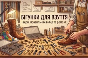 Все про бігунки для взуття: види, правильний вибір та ремонт