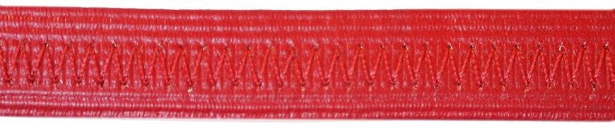 Гумки в шкірі еластичні 10 мм. колір в асорт. 76147 фото
